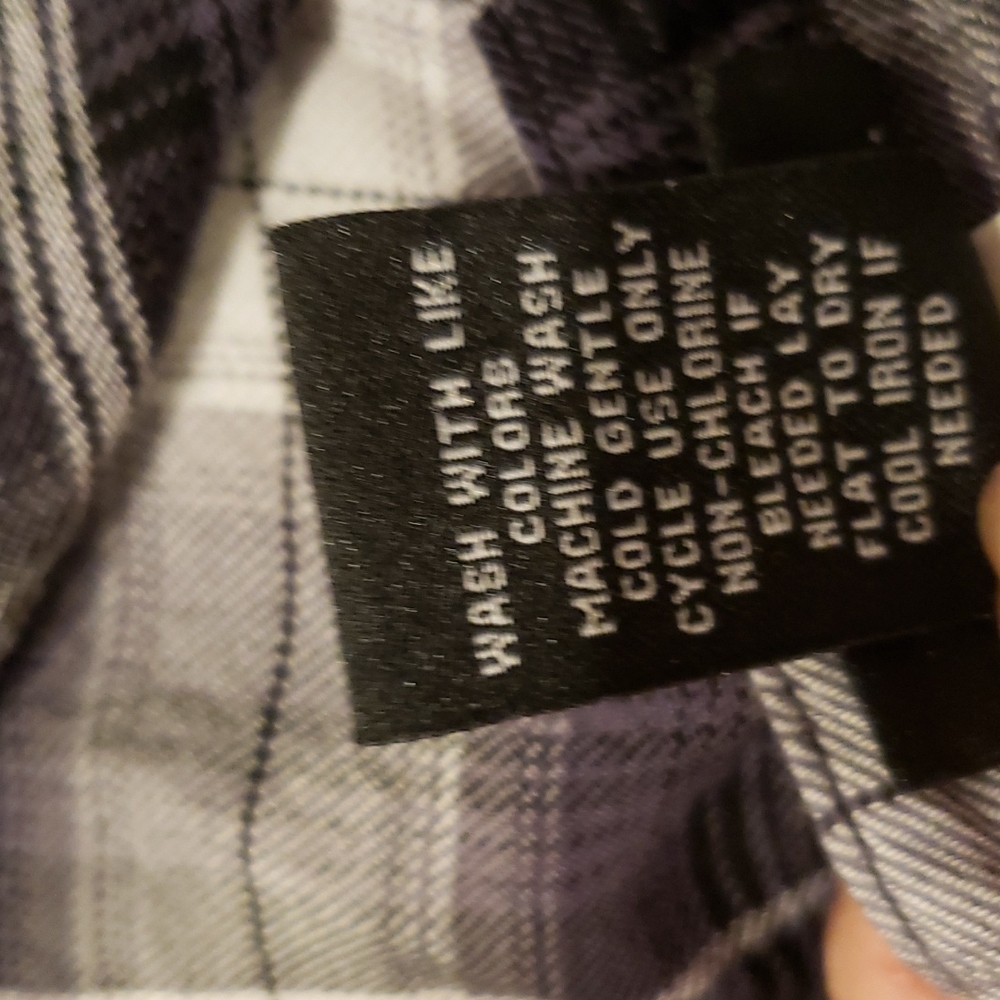 TORRID Plaid Button Front Hi-Lo Babydoll Midi Top Blouse sz 1X Women's Plus - Picture 8 of 12